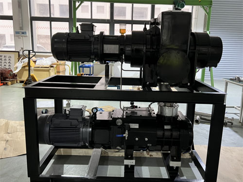 Why do we need to add water when vacuum pump is used