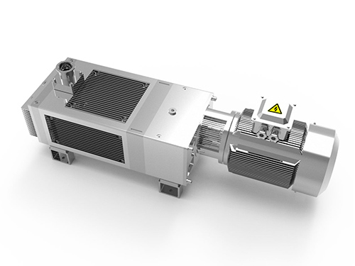 Microminiature screw vacuum pump